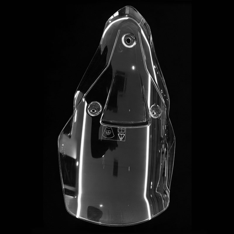 Mold pentru injecție pentru parbriz transparent pentru motociclete