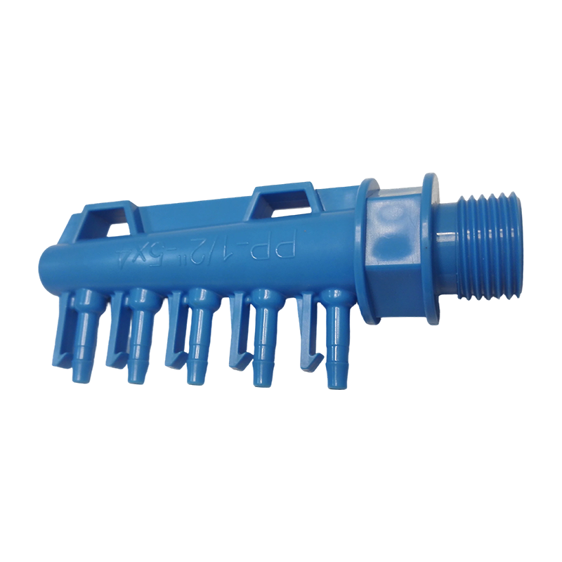 Piese de turnare prin injecție conector multitub din plastic
